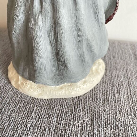 Vintage 1989 Signed By Artist June McKenna Old Fashioned Santa Limited Edition - Picture 5 of 10